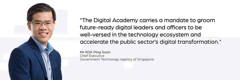 Quote by Mr Kok Ping Soon, CE, GovTech
