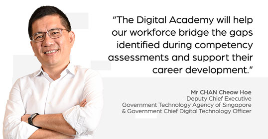 Quote by Mr Chan Cheow Hoe, DCE, GovTech